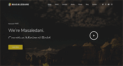 Desktop Screenshot of masaledani.com